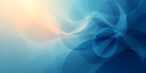 Soft Blue Abstract Background