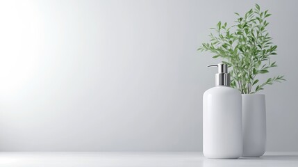 Minimalist bathroom essentials