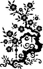 sketch vector illustration design image icon logo symbol abstract accessories decoration ethnic classic vintage traditional chinese  