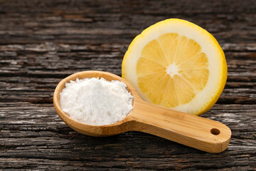 Baking soda with lemon - Citrus Limon