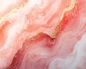 Abstract Pink Marble Texture
