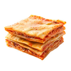 Fototapeta premium SpiralShaped Smoked Bacon, Charcuterie, Meat, Gourmet Food
