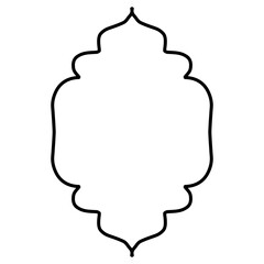 vector illustration of a white label