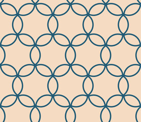 abstract seamless pattern with circles abstract background decorative design print for fabric surface design packaging wrapping paper vector