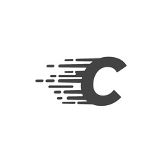 Speedy C Letter Logo