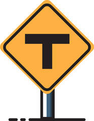 illustration of Complete Collection of Traffic Signs and Road Markings