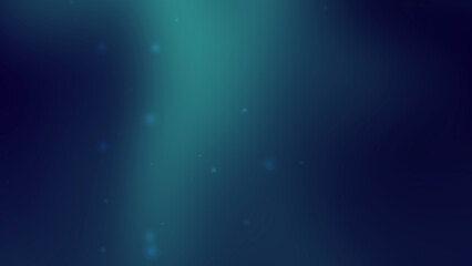 Obraz premium Dark blue teal gradient background features small bright points