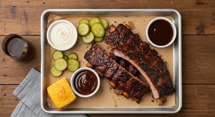 BBQ Rib Platter