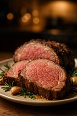 Sliced Prime Rib