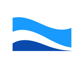 clean-and-modern-white-and-blue-wave-abstract background