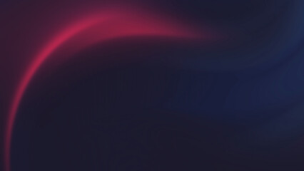 Dark blue background features pink purple blurred swirling lines