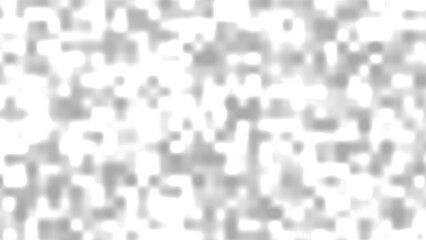 It depicts gray white blurry shapes resembling abstract spots