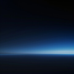 Obraz premium Midnight Blue Fading Into Rich Black Gradient Perfect For Professional And Corporate Branding Ar 169