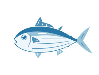 カツオをイメージしたイラスト