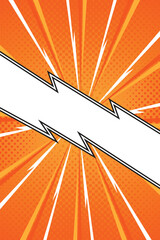 Obraz premium Comics background