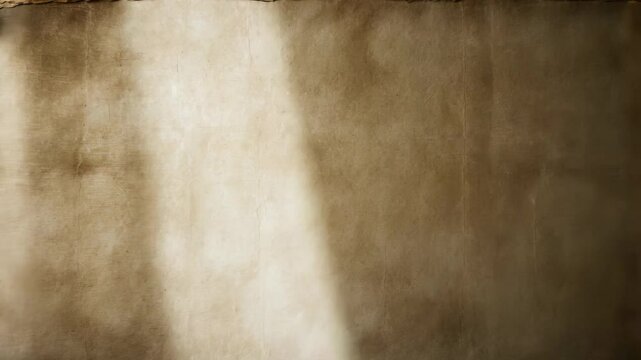 Vintage newspaper background, beige distressed paper texture, blank wallpaper design, space for text.
