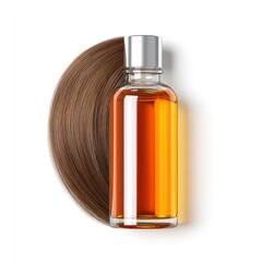 Fototapeta premium Hair treatment oil, healthy locks