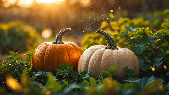 Sunset Pumpkins