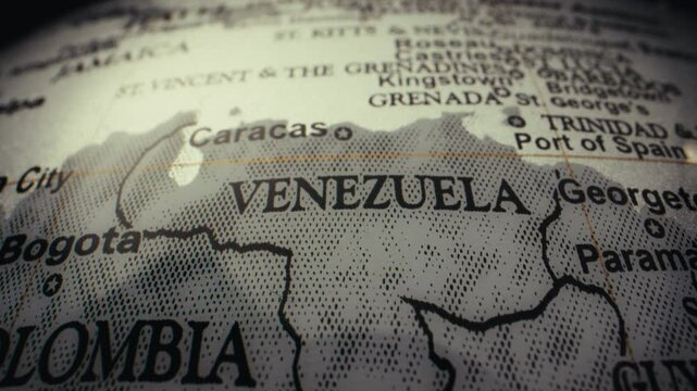 map of Venezuela