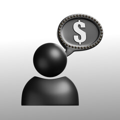 Business character 3D