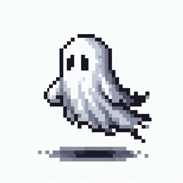Pixelated Phantom A Spectral Sprite suitable for art exhibition