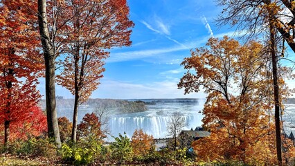 autumn in the park near Niagara Falls