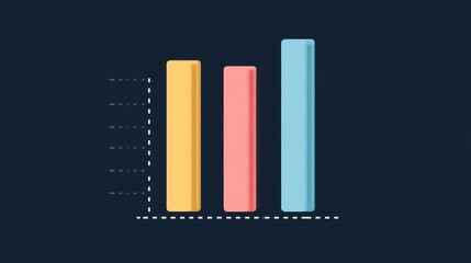 Obraz premium Economic growth analysis business investment trends in nongkhanestock graph digital environment data visualization