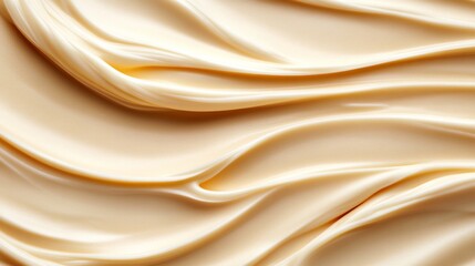 Obraz premium Smooth creamy texture culinary delight food photography kitchen setting close-up view indulgent concept