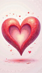 Heart icon, Generative AI