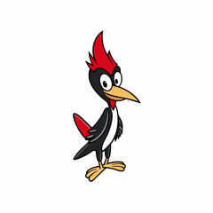 vector illustration of a bird
