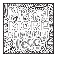 inspirational quote coloring pages for adults. hand drawn alphabet