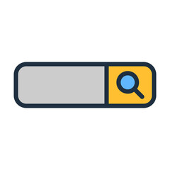 Fototapeta premium Search Box Icon
