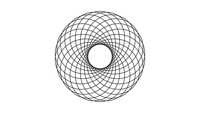 Accurate Cycloid Closed Vector Path for Animation and Graphic Design