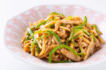 美味しそうな青椒肉絲