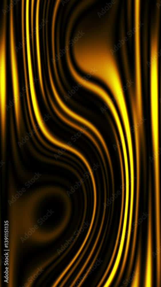 Wall mural abstract background glowing wave pattern lines. neon energy texture. animation seamless loop. luxury
