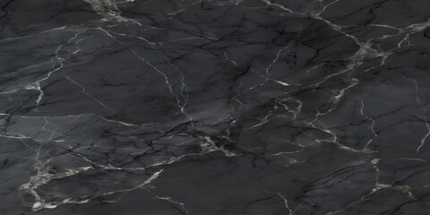 Luxury black and silver marble texture background for creating an abstract and minimalist look in any space