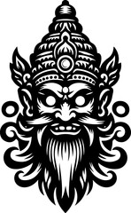 sketch vector illustration design image icon logo symbol abstract modern animal in classic vintage antique frame  