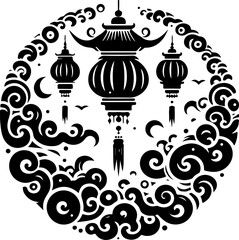 sketch vector illustration design image icon logo symbol abstract accessories decoration ethnic classic vintage traditional chinese  