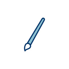 Obraz premium Paint icon vector isolated on white background. Paint brush vector icon. Paint roller icon