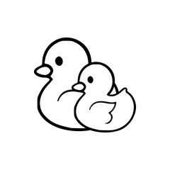 bath toy icon vector design	