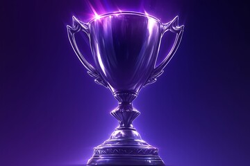 Award Trophy, Glowing Light