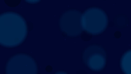Blue fade to a dark blue background with blurry circles