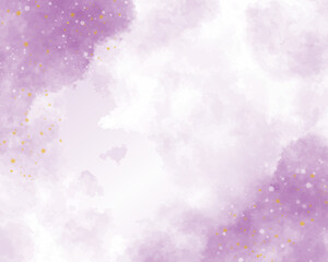 Abstract colorful watercolor for background. Digital art painting.