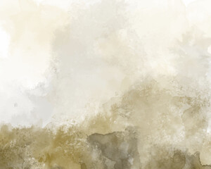 Abstract colorful watercolor for background. Digital art painting.