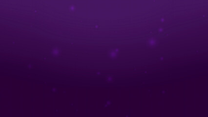 Dark Purple Background with Glowing Light Particles and Smooth Gradient Effect