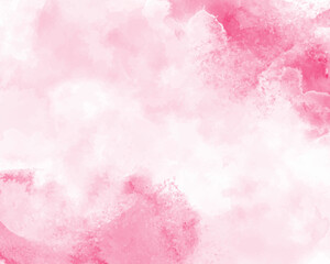 Abstract colorful watercolor for background. Digital art painting.