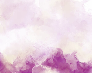 Abstract colorful watercolor for background. Digital art painting.