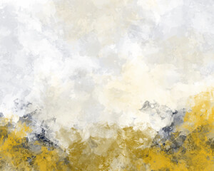Abstract colorful watercolor for background. Digital art painting.