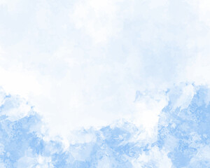 Abstract colorful watercolor for background. Digital art painting.