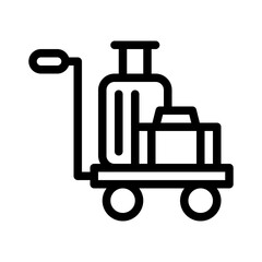 trolley line icon